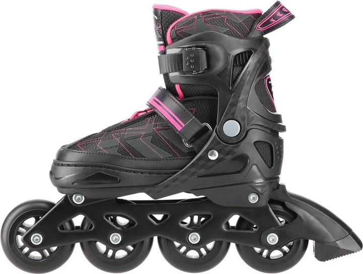 Łyżworolki Nils Extreme NA11002 Czarno-Różowe roz. M (35-38) (5907695543360) - obraz 5