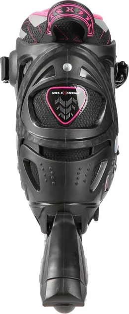 Łyżworolki Nils Extreme NA11002 Czarno-Różowe roz. M (35-38) (5907695543360) - obraz 6
