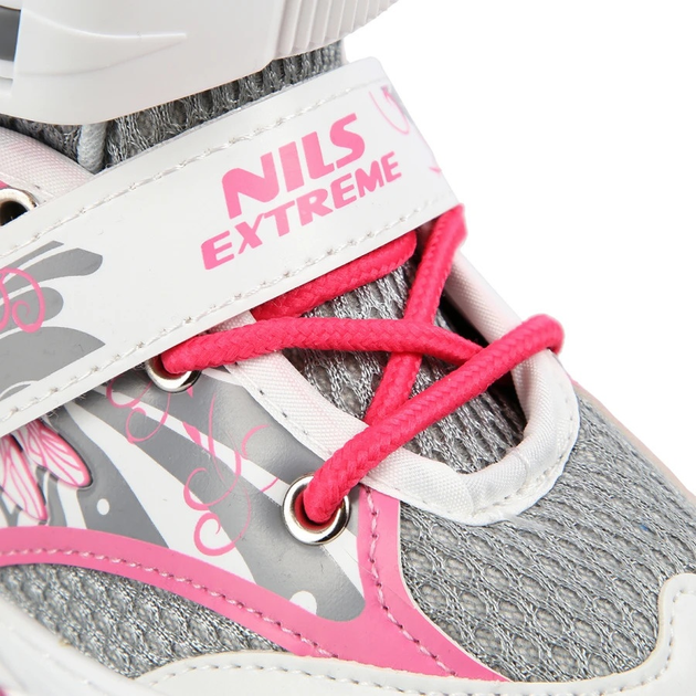 Łyżworolki Nils Extreme NA10602 Różowe roz. S (31-34) (5907695595482) - obraz 7