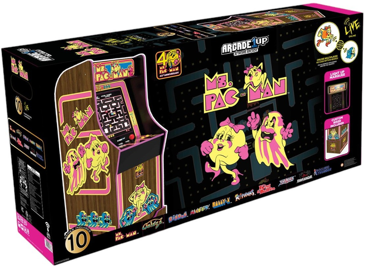 Automat do gier Arcade1Up Ms. Pac-Man 40th Anniversary (1220000277007) - obraz 4