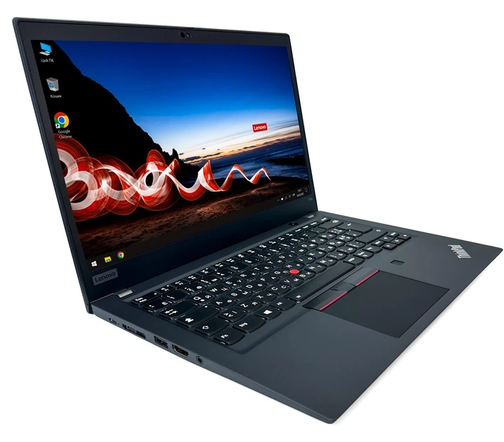 Ноутбук Lenovo ThinkPad T14s Gen 1 (20T1S1LB0N) Black Б/У - изображение 9
