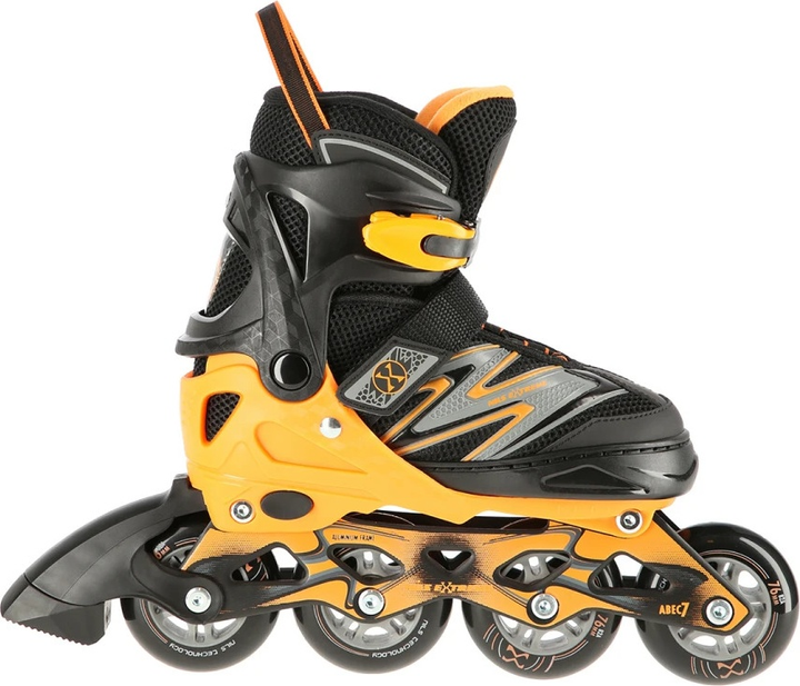 Łyżworolki Nils Extreme NA11010 Czarno-Pomarańczowe roz. L (39-42) (5907695599541) - obraz 3