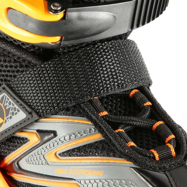 Łyżworolki Nils Extreme NA11010 Czarno-Pomarańczowe roz. L (39-42) (5907695599541) - obraz 8