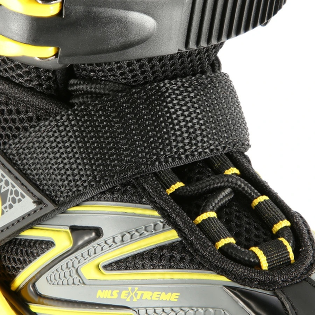 Łyżworolki Nils Extreme NA11010 Czarno-Żółte roz. S (31-34) (5907695599558) - obraz 8