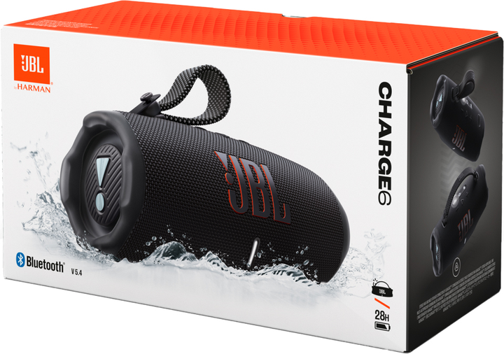Акустична система JBL Charge 6 Black (1200130019555) - зображення 16