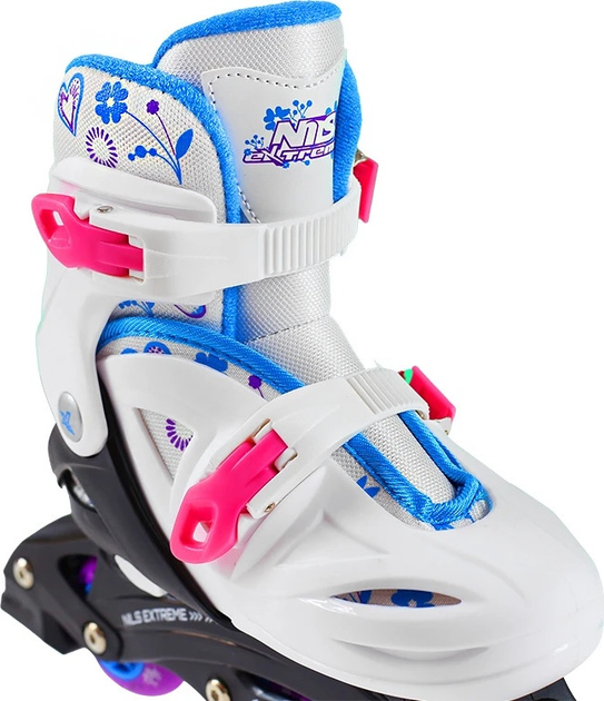 Ролики Nils Extreme NJ/NA0321 Білі роз. M (31-35) (5907695515596) - зображення 6