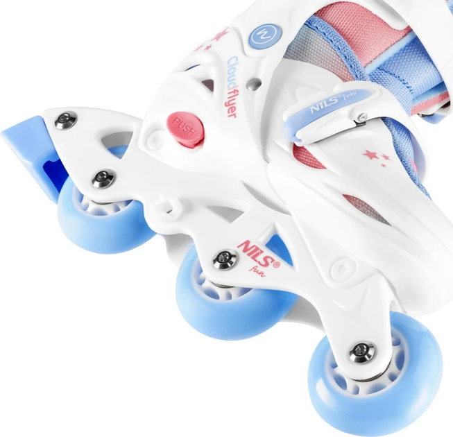 Ролики Nils Extreme 3 in 1 Three Steps NJ1190 Білі роз. S (30-33) (5907695558791) - зображення 5