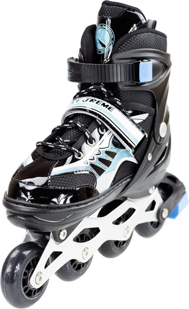 Ролики Nils Extreme NJ1828 Чорні роз. M (35-38) (5907695525731) - зображення 5