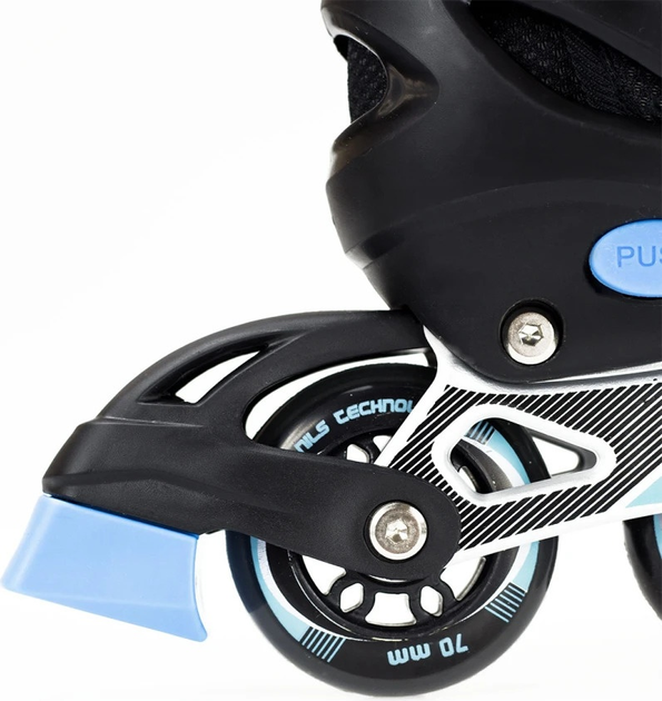 Ролики Nils Extreme NJ1828 Чорні роз. L (39-42) (5907695525748) - зображення 11