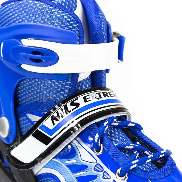Łyżworolki Nils Extreme NJ1828 Niebieskie roz. L (39-42) (5907695525670) - obraz 12
