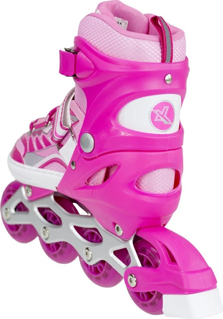 Łyżworolki Nils Extreme NJ1828 Różowe roz. S (31-34) (5907695525687) - obraz 7