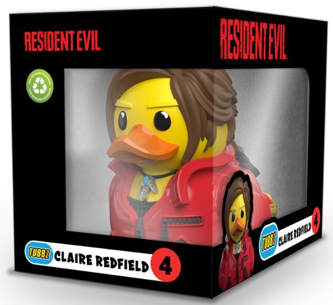 Kolekcjonerska figurka kaczuszka Numskull Tubbz Boxed Edition Resident Evil: Claire Redfield 4 (5056280456681) - obraz 7