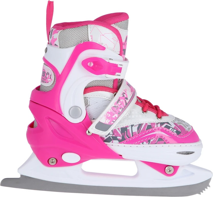Łyżworolki Nils Extreme 2 w 1 NF10927 Ciemnoróżowe roz. S (31-34) (5907695532722) - obraz 6