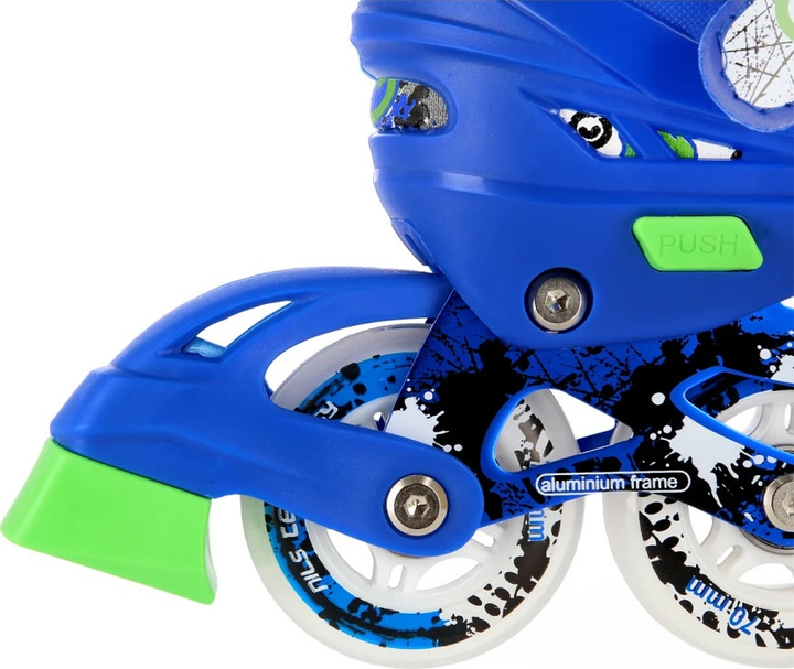 Łyżworolki Nils Extreme 4 w 1 NH18122 Niebieskie roz. M (34-38) (5907695535273) - obraz 5