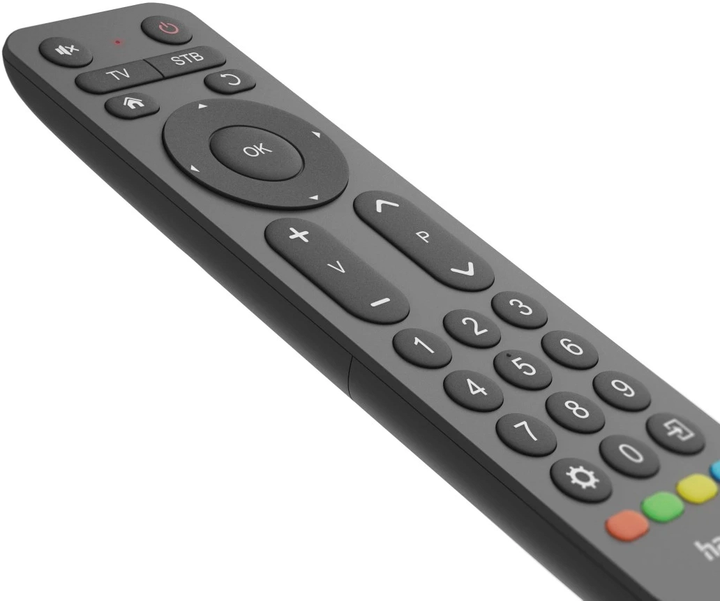 Pilot Hama TV Remote Control, Infra-red, for 2 Devices, Large Buttons, Teach (4047443532282) - obraz 6
