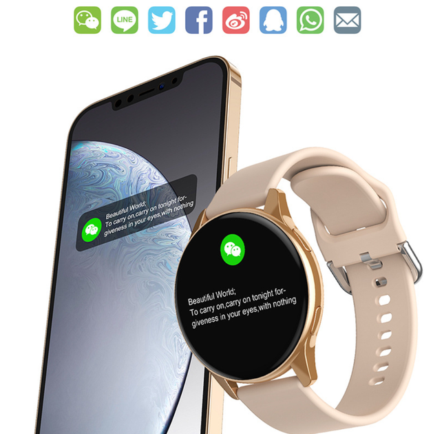 Фитнес браслет HryFine смарт часы женские для Android, IOS - изображение 4
