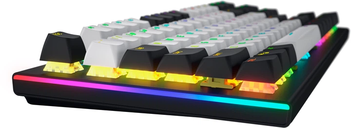 Klawiatura przewodowa Hator Gravity TKL US layout USB Black (8721249196003) - obraz 5