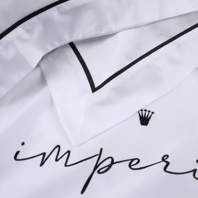 Простынь на резинке MirSon Imperial Tencel №01 White 80x160 см (2200010752878) - изображение 4