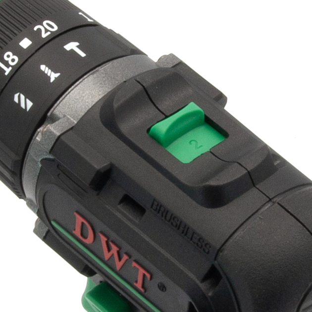 Аккумуляторная ударная дрель шуруповерт DWT ASBP-20 DNG - Фото 5 Аккумуляторная ударная дрель шуруповерт DWT ASBP-20 DNG - изображение 5