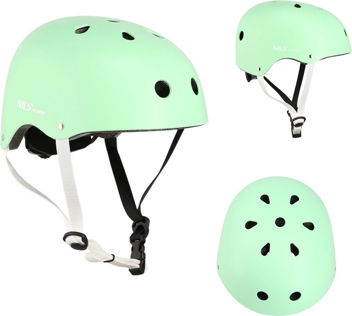 Шолом Nils Extreme MTW001 M 55 - 58 см М'ятний (5907695520279) - зображення 8