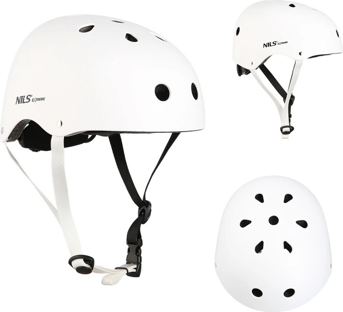 Kask Nils Extreme MTW001 M 55 - 58 cm Biały (5907695520859) - obraz 8