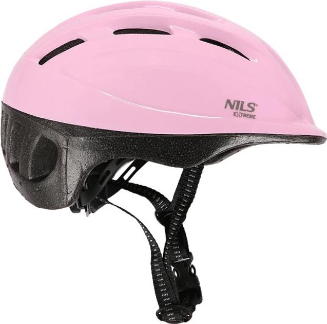 Шолом Nils Extreme MTV62J S 48 - 52 см Рожевий (5907695534160) - зображення 3