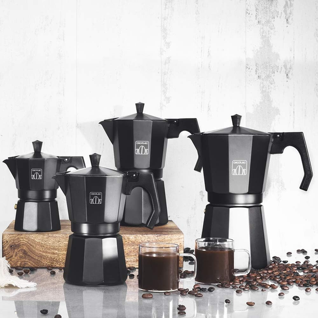 Kawiarka Cecotec Mokclassic 600 czarna 6 filiżanek 300 ml (8435484016674) - obraz 8