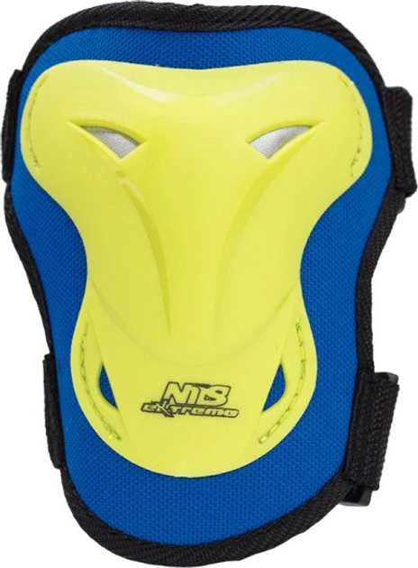 Набір захисту Nils Extreme H716 розмір M Темно-синій і салатовий (5907695524529) - зображення 3