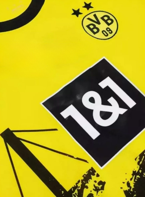 Форма футбольна дитяча з індивідуальним нанесенням Borussia Dortmund (Боруссія Дортмунд), сезон 24/25, 20 розмір, ріст 115-120 см, жовто-чорна - зображення 5