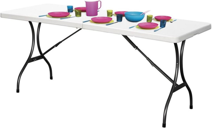 Stół cateringowy bankietowy ogrodowy składany ModernHome by Multistore 240x70 cm (5903089061557) - obraz 1