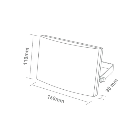 Прожектор світлодіодний MAXUS FL-03 20W 5000K Black (1-MFL-03-2050-BK) - изображение 3