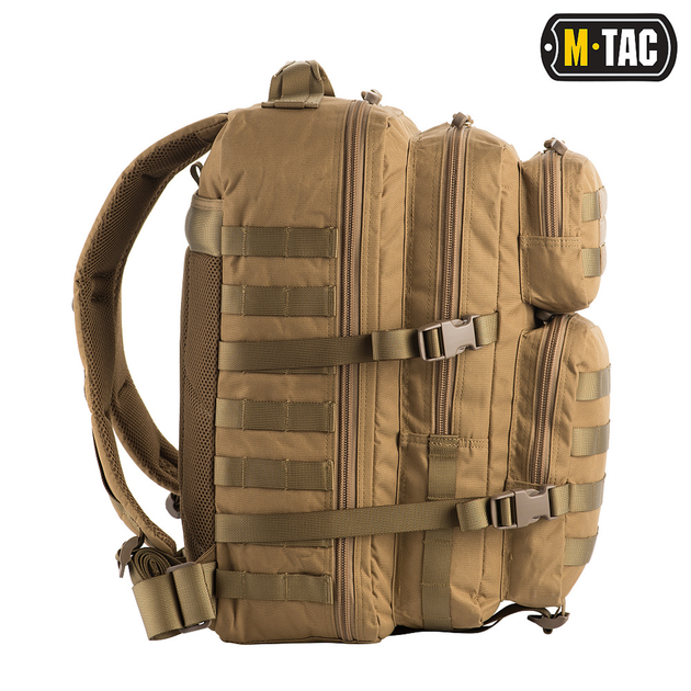 Тактичний рюкзак M-Tac Large Assault Pack 36л, Coyote - зображення 2