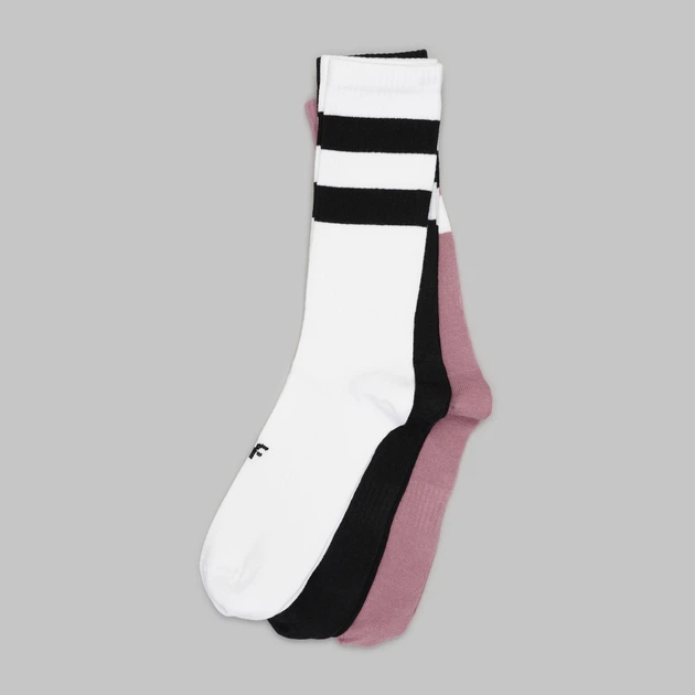 Набор мужских носков высоких хлопковых 4F Socks Cas U206 4FAW23USOCU206-93S 43-46 3 пары Разноцветный (5904698393329) - Фото 8 Набор мужских носков высоких хлопковых 4F Socks Cas U206 4FAW23USOCU206-93S 43-46 3 пары Разноцветный (5904698393329) - изображение 8