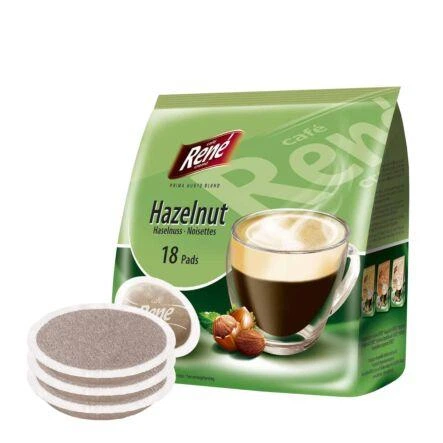 Кава в чалдах Senseo Rene Hazelnut 18 чалд - Фото 2 Кава в чалдах Senseo Rene Hazelnut 18 чалд - зображення 2