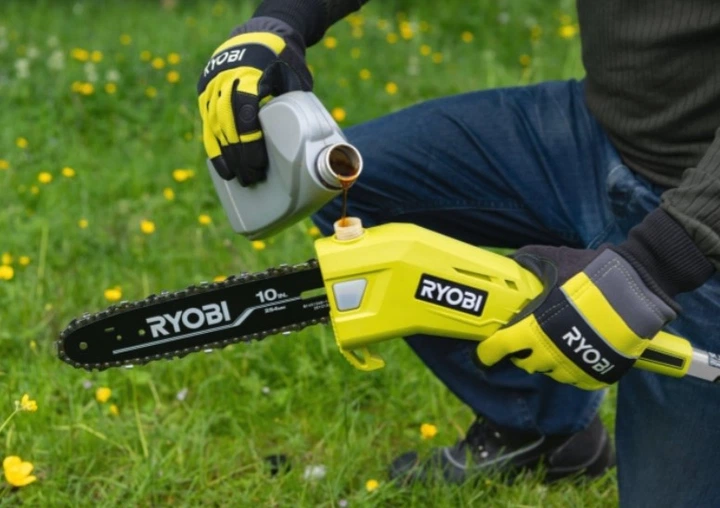 Высоторез цепной аккумуляторный Ryobi RY36PP25A-0 (5133005786) - изображение 2