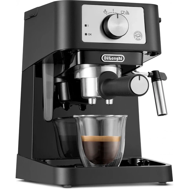 Кофеварка рожковая Delonghi EC 260.BK Б/У [120948] - изображение 2