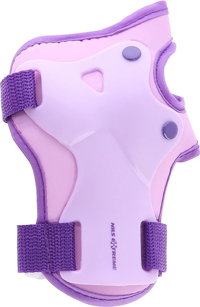 Zestaw ochraniaczy Nils Extreme H704 rozmiar M Fioletowy (5907695594690) - obraz 4