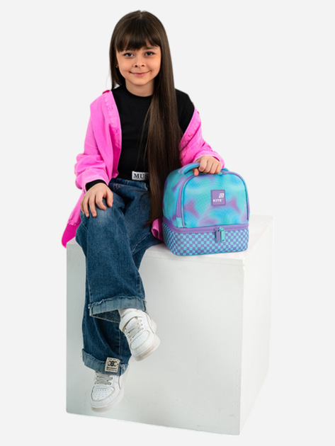 Сумка для ланчу Kite K25-2708-2 Блакитна (4063276190833) - зображення 6