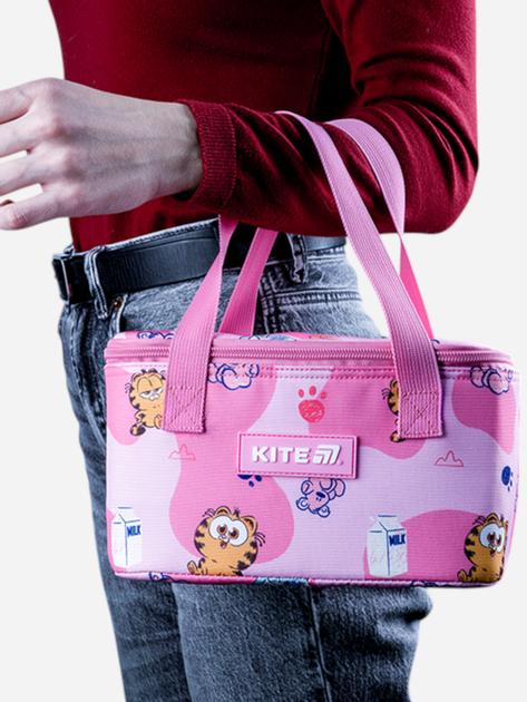 Сумка для ланчу Kite Garfield GF25-2705 Рожева (4063276190734) - зображення 3