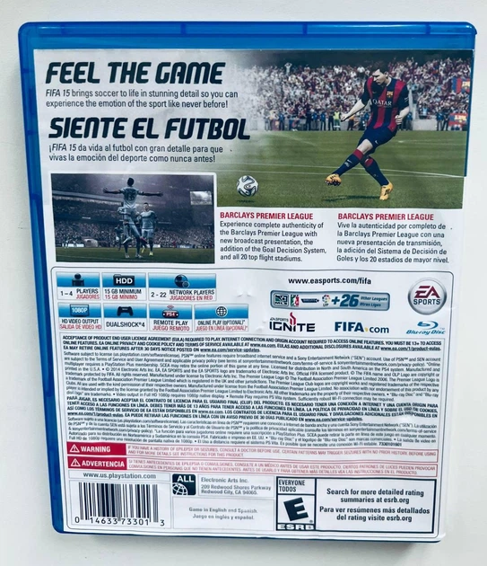 FIFA 15, английская версия - диск для PlayStation 4, Б/У - Фото 3 FIFA 15, английская версия - диск для PlayStation 4, Б/У - изображение 3