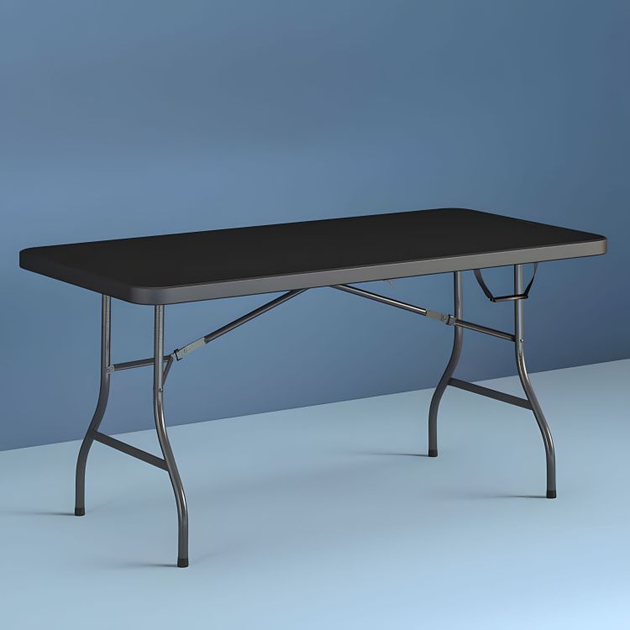 Stół składany ModernHome by Multistore NZK-180S-BLACK - obraz 8