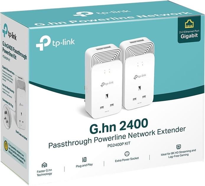 Zestaw adapterów TP-LINK PG2400P KIT - obraz 3
