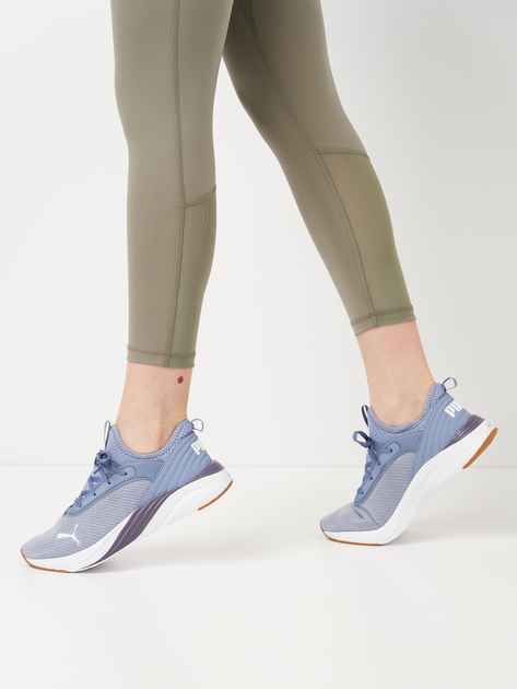 Женские кроссовки для бега Puma Softride Ruby Lux Better Wns 37764705 38 (5UK) 24 см Filtered Ash-Puma White-Purple Charcoal (4065452498047) 