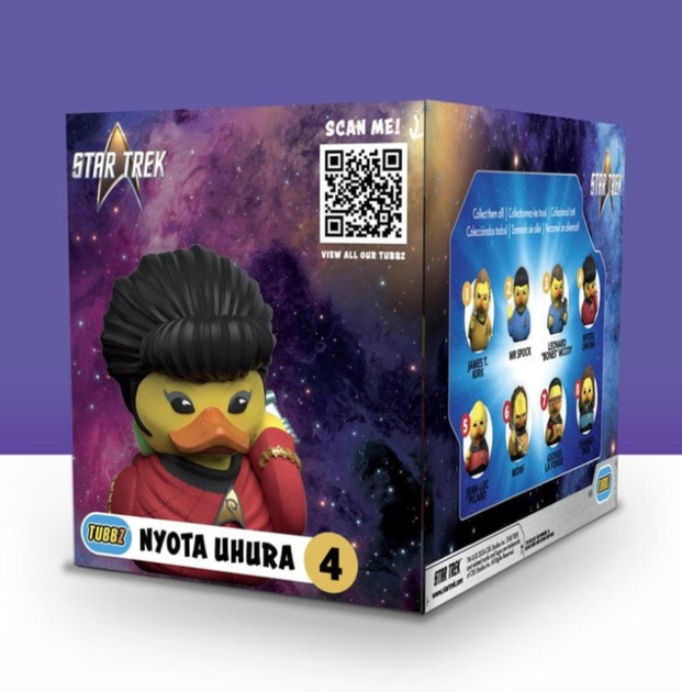 Колекційна фігурка каченя Numskull Tubbz Boxed Edition Star Trek: Nyota Uhara 4 (5056280457244) - зображення 7