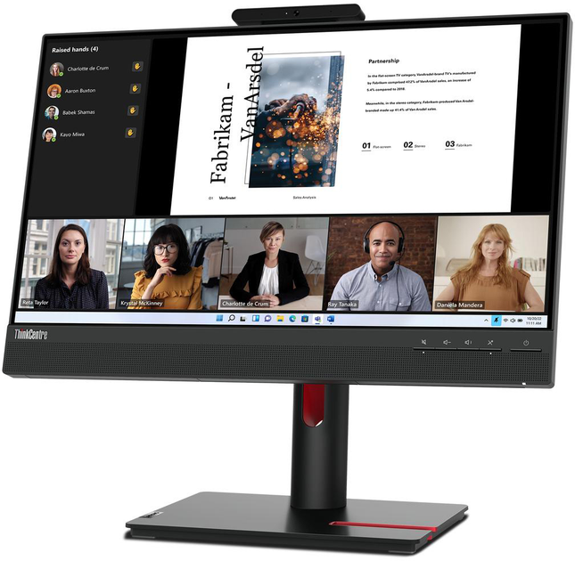 Монітор 21.5" Lenovo ThinkCentre Tiny-In-One 22 Gen 5 (12N8GAT1EU) - зображення 8