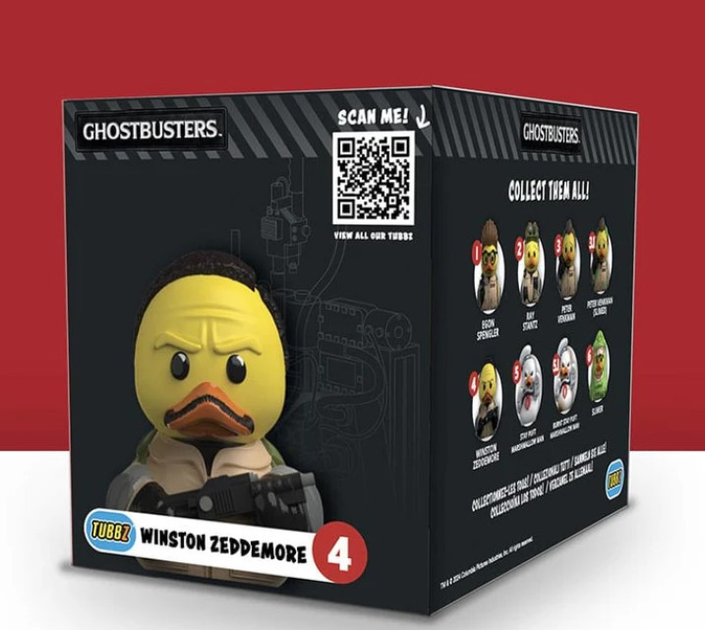 Kolekcjonerska figurka kaczuszka Numskull Tubbz Boxed Edition Ghostbusters: Winston Zeddemore 4 (5056280457497) - obraz 8