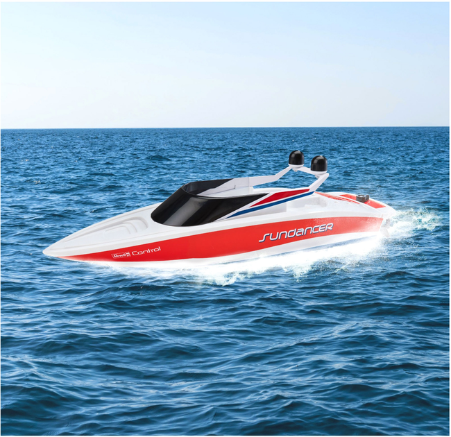 Motorówka zdalnie sterowana Revell RC Sundancer Biało-Czerwona 24137 (4009803241371) - obraz 7