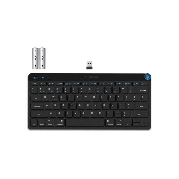 Клавіатура Jlab GO Bluetooth/Wireless Black (IEUKGOKEYBRBLK4) - зображення 4