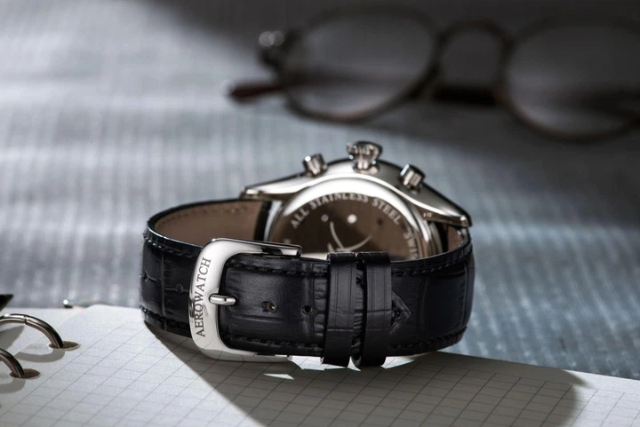 Чоловічий Швейцарський Кварцовий Годинник AEROWATCH 78990AA03 - изображение 5