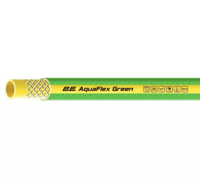 Шланг садовый 2Е AquaFlex Green 3/4“ 30м (2E-GHE34GN30) - Фото 2 Шланг садовый 2Е AquaFlex Green 3/4“ 30м (2E-GHE34GN30) - изображение 2